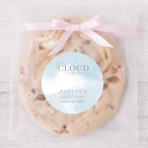 Cloud Nine Brautparty-Aufkleber