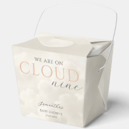 Cloud Nine Elegant Baby Shower Geschenkschachtel