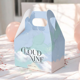 Cloud Nine Elegante Pastel Baby Dusche Geschenkschachtel