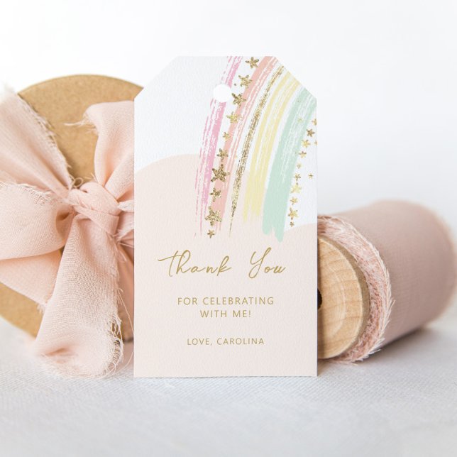 Cloud Nine Rainbow Birthday Geschenkanhänger (Von Creator hochgeladen)