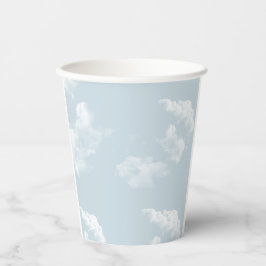 Cloud Nine Sky - Custom Baby Shower verfügbar Pappbecher
