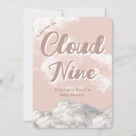 Cloud Nine Sky - Einladung zur Baby-Dusche