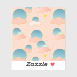 Cloud Nine Vibes Aufkleber