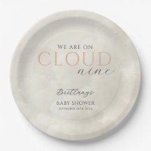 Cloud Nine White Clouds Babydusche