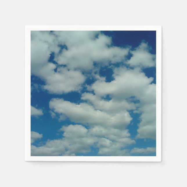 Cloud Paper Napkin Serviette (Vorderseite)