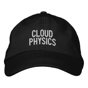 "Cloud Physics" bestickte Hülle Bestickte Baseballkappe