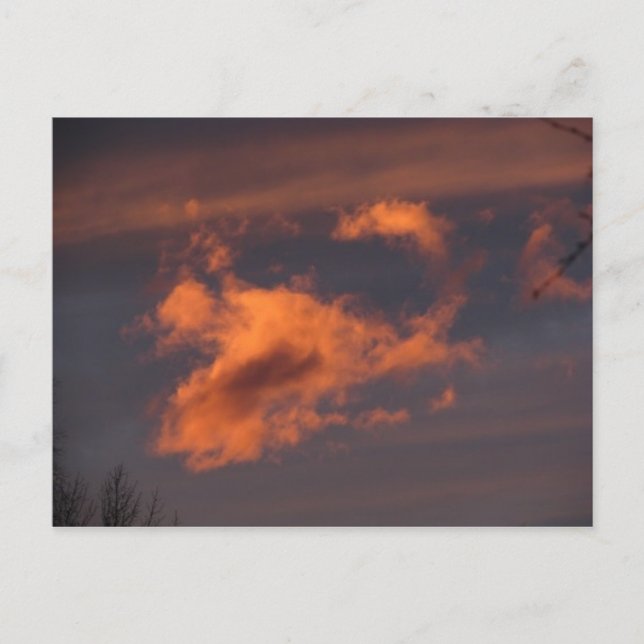 Cloud Postkarte (Vorderseite)