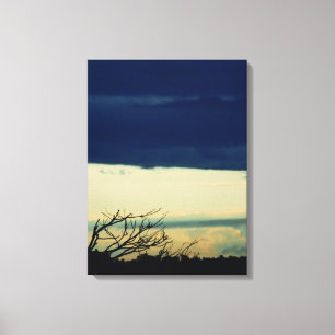Cloud "scape Moods Wrapped Canvas Leinwanddruck