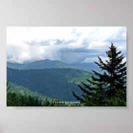 'Cloud Shadows' Clingmans Dome, Great Smokies, USA Poster