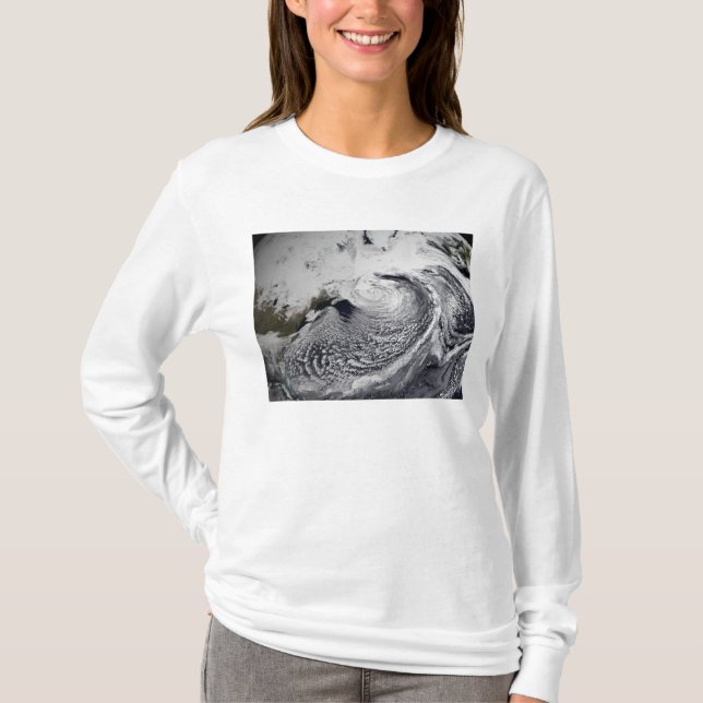 Cloud-Simulation eines Single Tag 3 T-Shirt (Vorderseite)