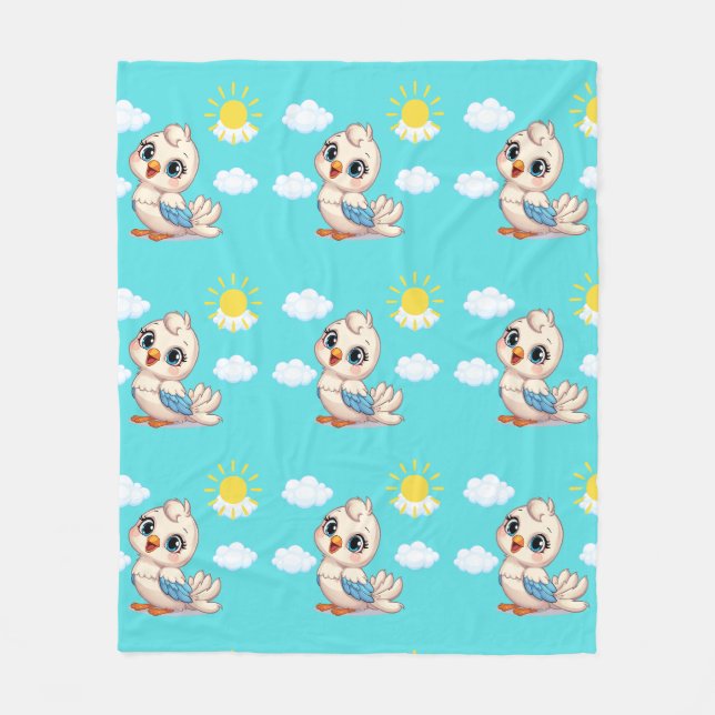 Cloud & Song Kids Fleece Blanket (Vorderseite)