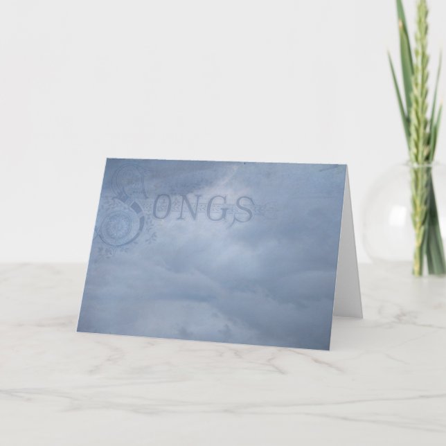 Cloud Songs Karte (Vorderseite)