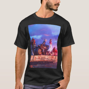 Cloud-Streit und Rot XIII alias Nanaki Classic T-S T-Shirt