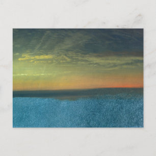 Cloud-Studie mit Sunset von Albert Bierstadt Postkarte