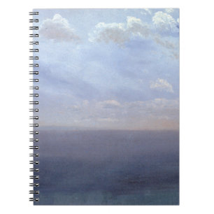 Cloud Study with Sea and Sky - Albert Bierstadt Notizblock