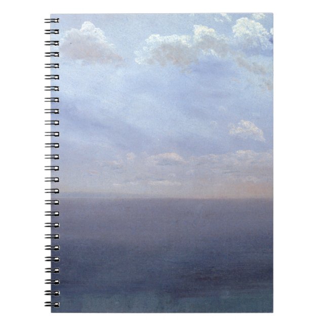 Cloud Study with Sea and Sky - Albert Bierstadt Notizblock (Vorderseite)