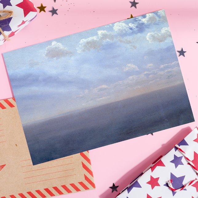 Cloud Study with Sea and Sky - Albert Bierstadt Postkarte (Von Creator hochgeladen)
