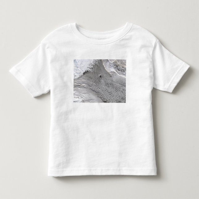 Cloud-Vorstöße auf der Insel Jan Mayen Kleinkind T-shirt (Vorderseite)