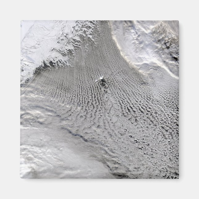 Cloud-Vorstöße auf der Insel Jan Mayen Magnet (Vorne)