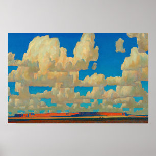 Cloud World von Maynard Dixon Poster