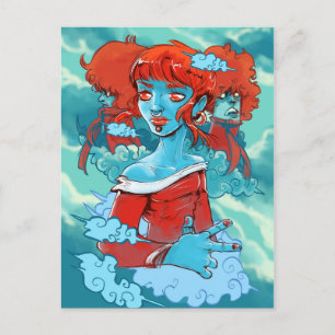 Cloud-Zombies-Postkarte Postkarte