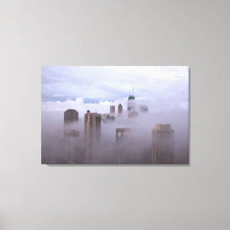 Cloudbase dans la ville sur toile