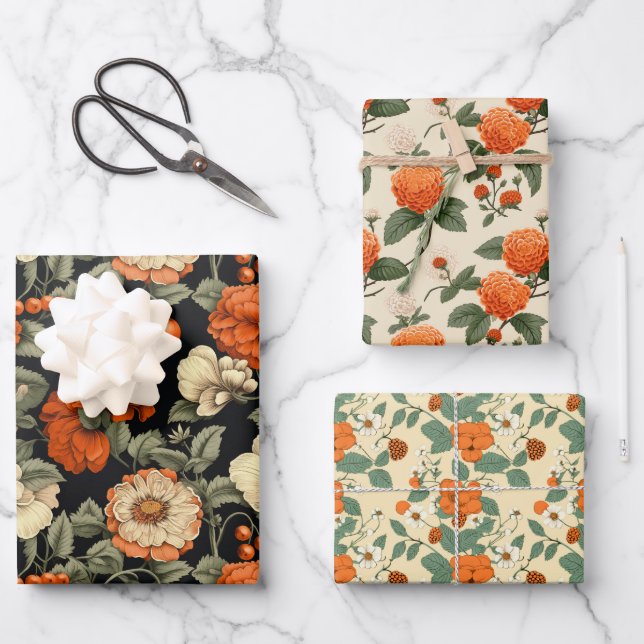 Cloudberry Geschenkpapier Set (Vorderseite)