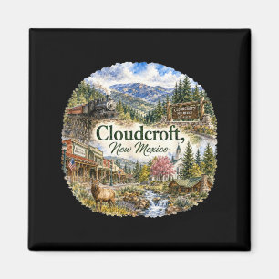 Cloudcroft New Mexico Nm Wandern Skifahren Magnet