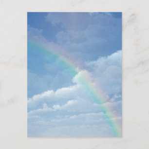 Clouds and Rainbow Postkarte
