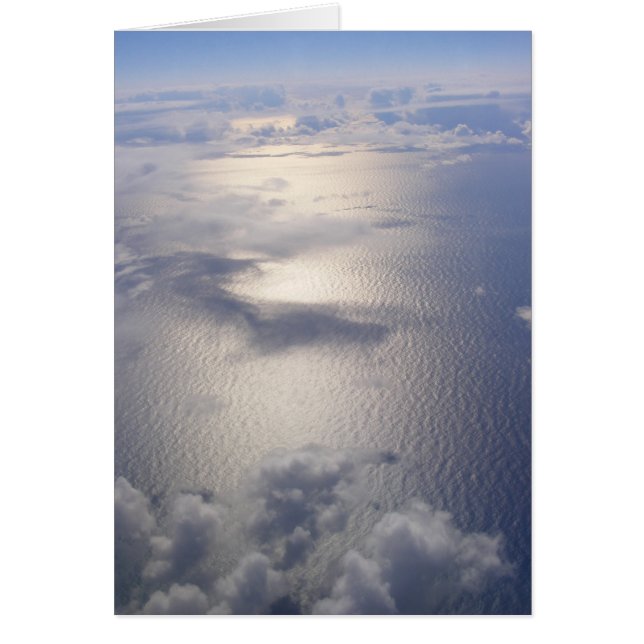Clouds Blank Note Card (Design 3) (Vorne)