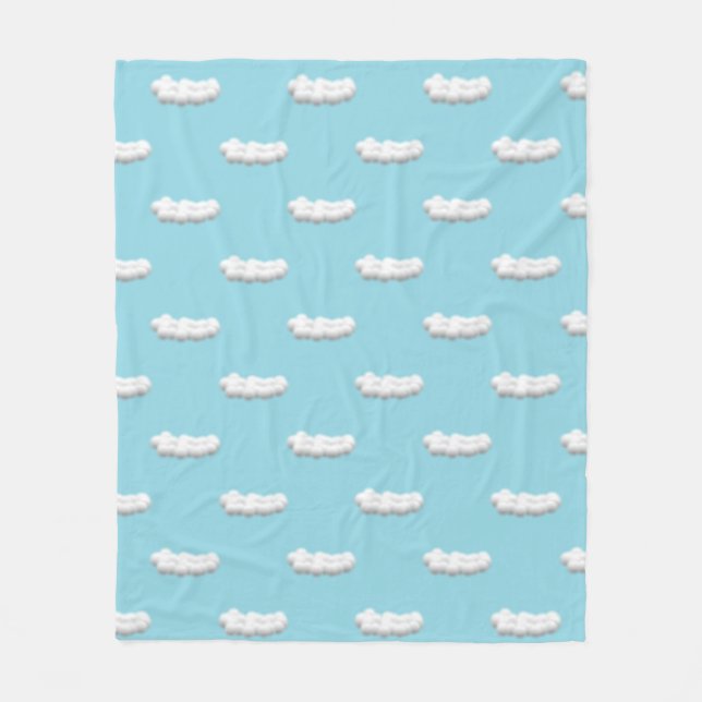 clouds Fleece Blanket (Vorderseite)