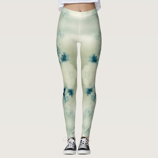 Clouds Leggings féminins (Devant)