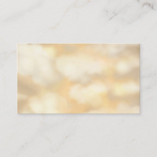 Clouds Sunset Sky Lightworker Business Cards Visitenkarte (Vorderseite)