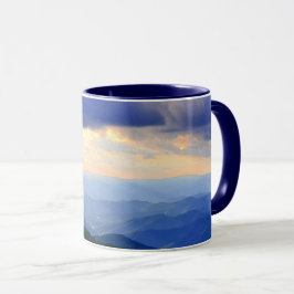Cloudy Blue Ridge Mountains Tasse