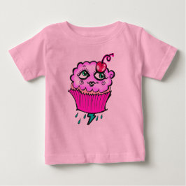 Cloudy Cupcake Baby Tutu Romper T-shirt