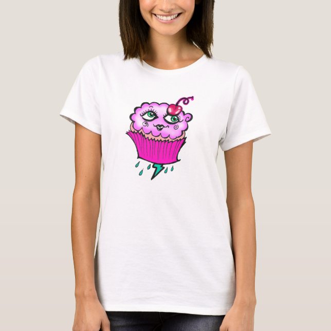 Cloudy Cupcake T - Shirt (Vorderseite)