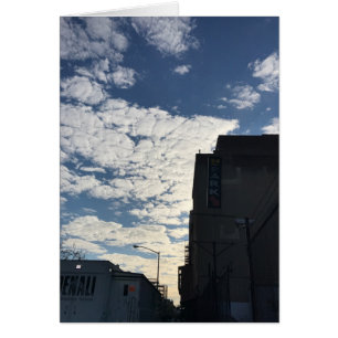 Cloudy Harlem Sky New York City Photographie NYC