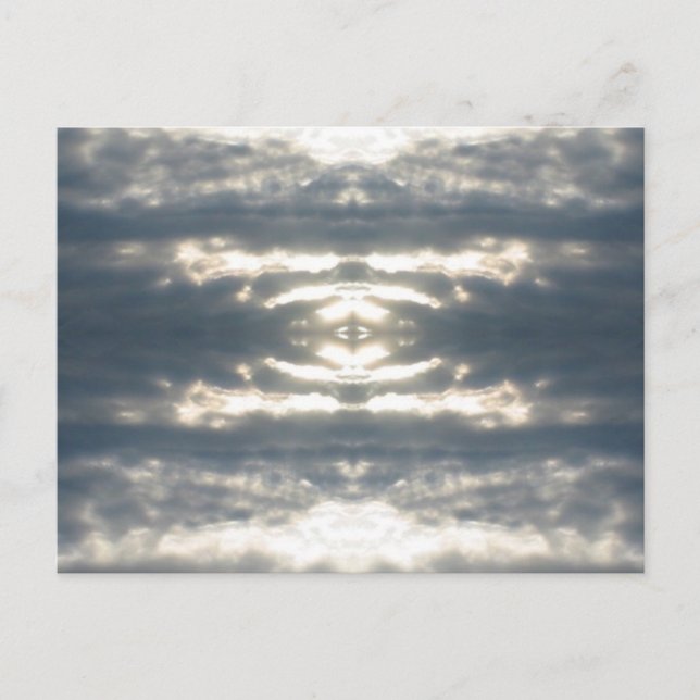 Cloudy Postcard Postkarte (Vorderseite)