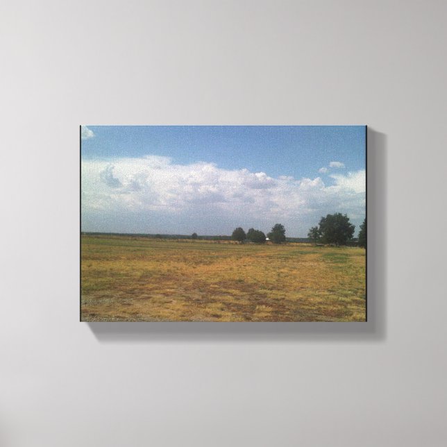 Cloudy Sky Canvas Print Leinwanddruck (Vorderseite)
