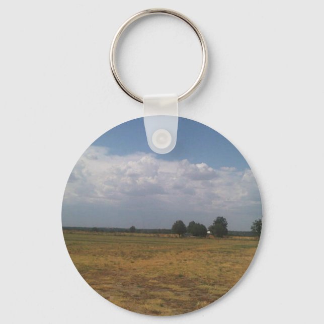 Cloudy Sky Key Chains Schlüsselanhänger (Vorderseite)