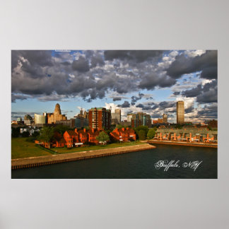 Cloudy with a chance of Buffalo. Poster