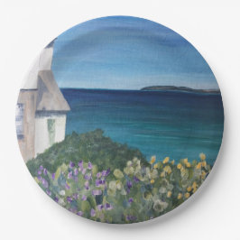 Clovelly Devon Pappteller