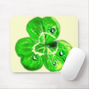 Clover Dew legt Maus-Pad ab - Farbe Mousepad
