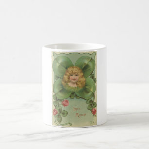 Clover Girl-Liebe Kaffeetasse