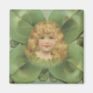 Clover Girl-Liebe Magnet