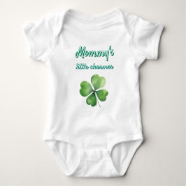 Clover Green Mommy's Little Charmer Baby Strampler