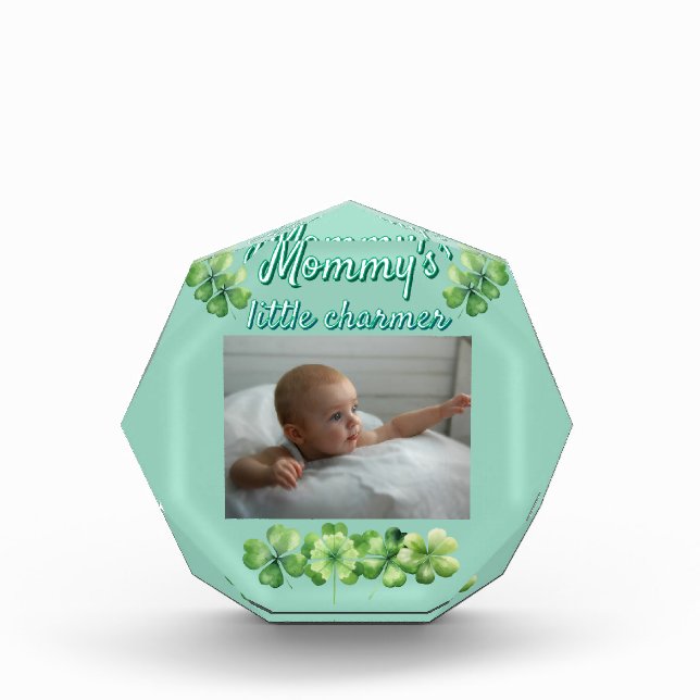 Clover Green Mommy's Little Charmer Fotoblock (Vorderseite)