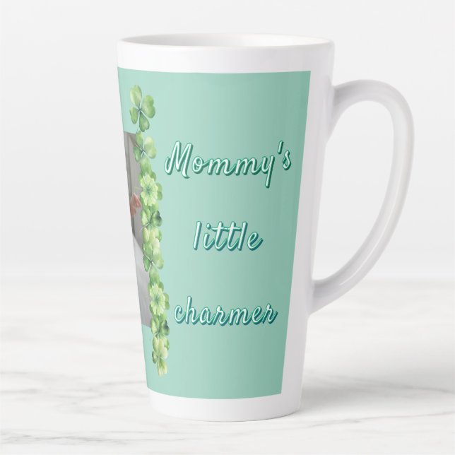 Clover Green Mommy's Little Charmer Geschenkboxen Milchtasse (Rechts)