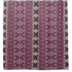 Clover Ikat 2 Duschvorhang