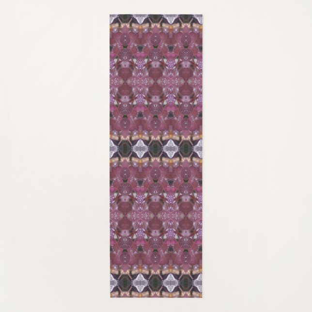 Clover Ikat 2 Yogamatte (Vorderseite)